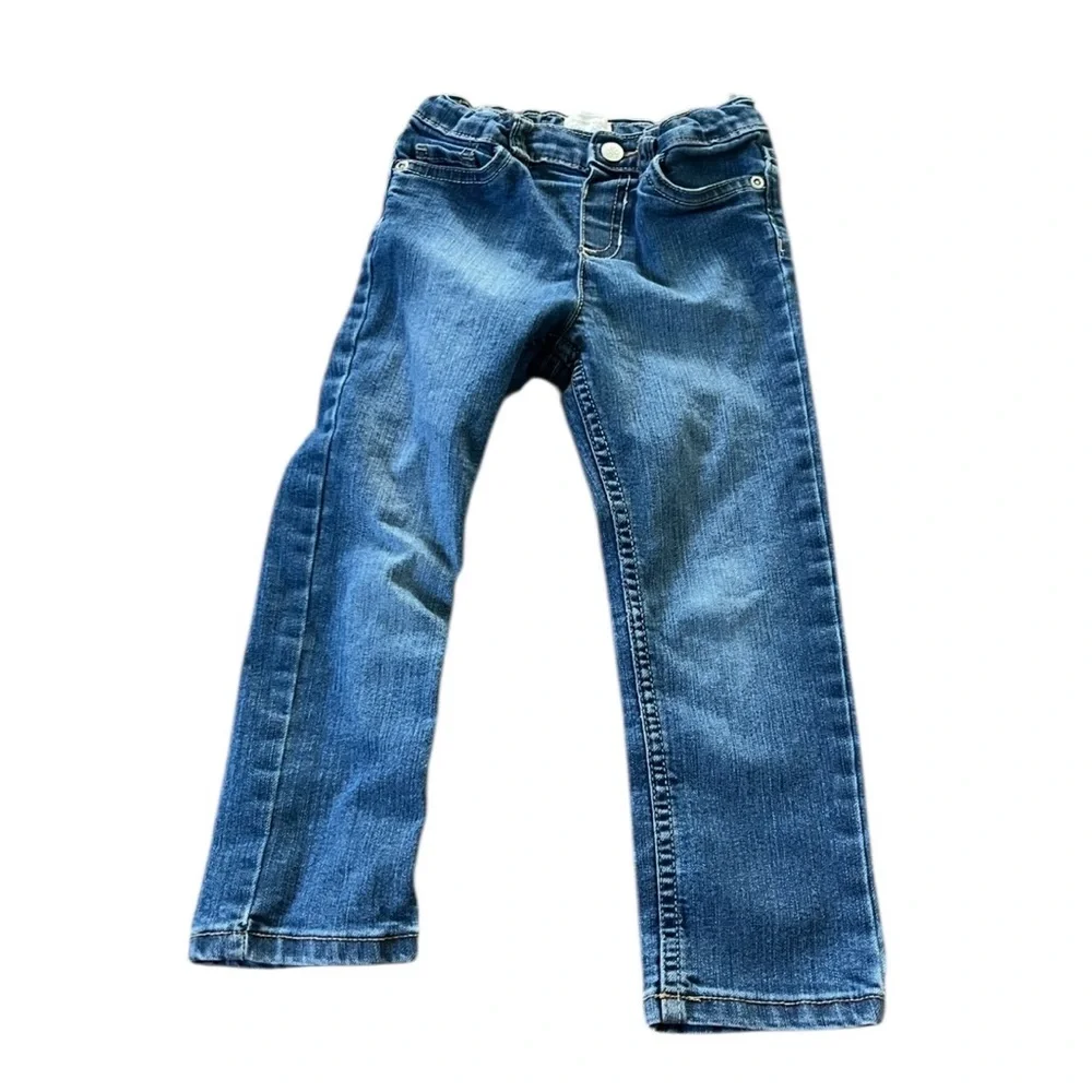 The Children’s Place Girls Skinny Blue Denim Jeans Size 4T